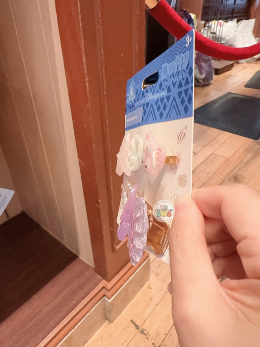 HKDL - Duffy and Friends "Beach Party" x LinaBell & StellaLou Hair Clips Set