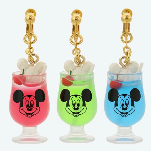 TDR - Food Miniature Mickey Drink Earrings Set of 3