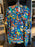DLR/WDW - Mickey & Friends Retro Vacation Icon All-Over-Print Button-Up Shirt (Adult)