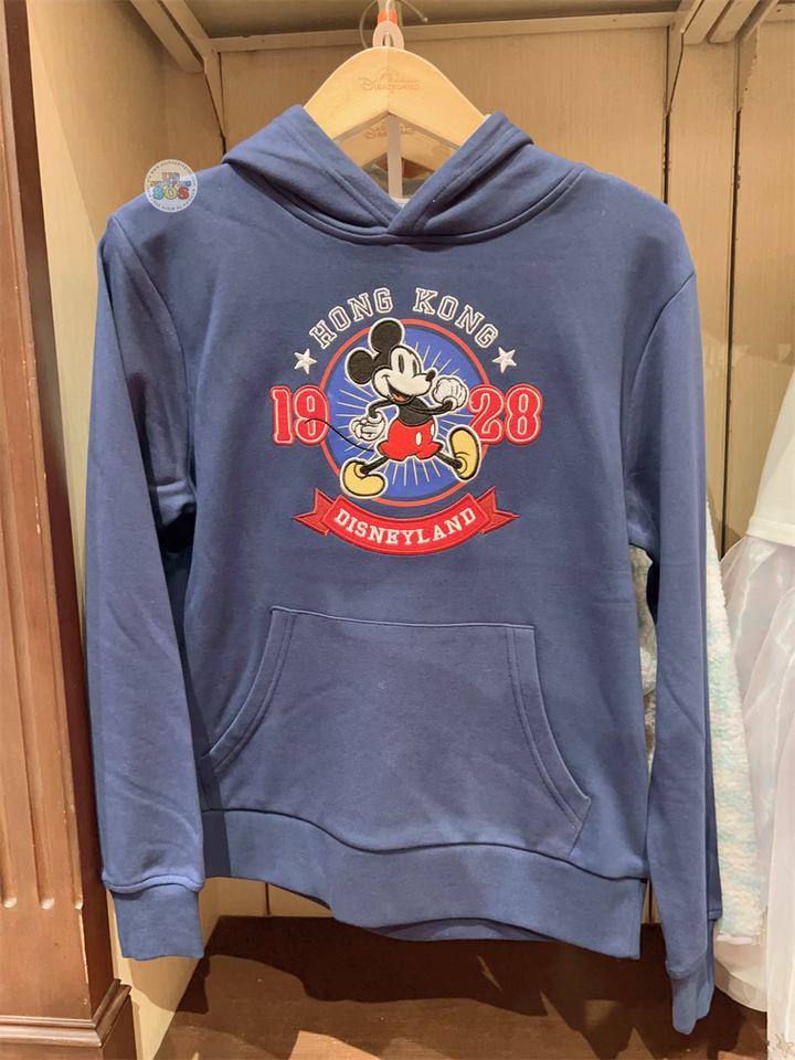 HKDL Mickey Mouse Embroidery Hong Kong Disneyland Hoodie for