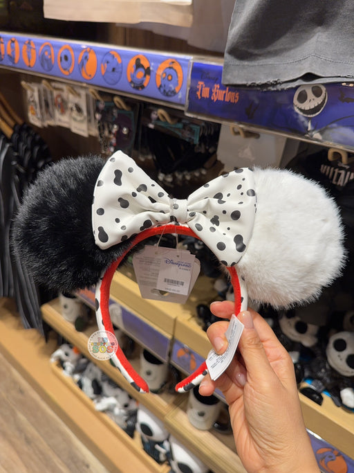 HKDL - 2026 Disney Halloween - Disney Villians x Cruella De Vil Ear Headband