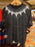 HKDL - Black Panther Costume Shirt for Adults