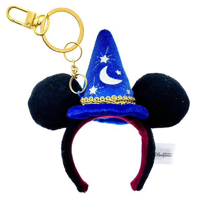 HKDL - Fantasia 2000 Sorcerer Mickey Headband Keychain