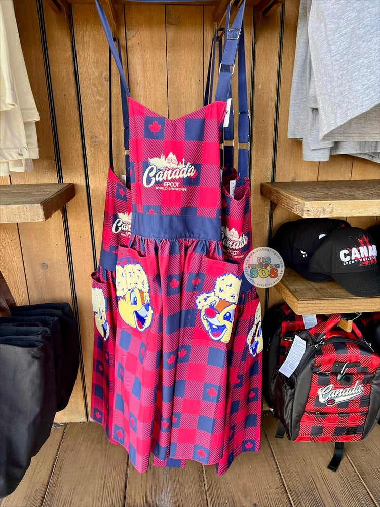 WDW - Epcot World Showcase Canada 🇨🇦 - Chip & Dale Apron