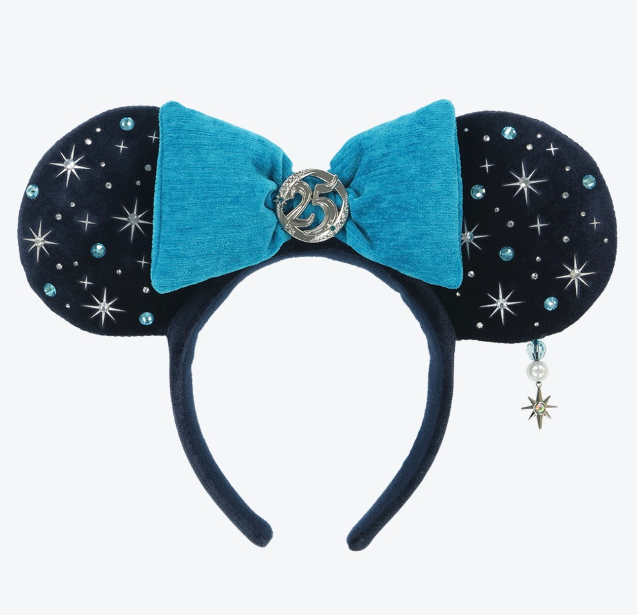 TDR - Tokyo DisneySea 25th Anniversary "Sparkling Jubilee" x Black Ear Headband (Pre Order, Ship out in the beginning of Nov 2026)