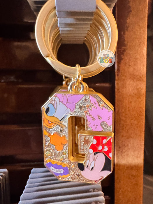 DLR/WDW - Mickey & Friends Alphabet Keychain