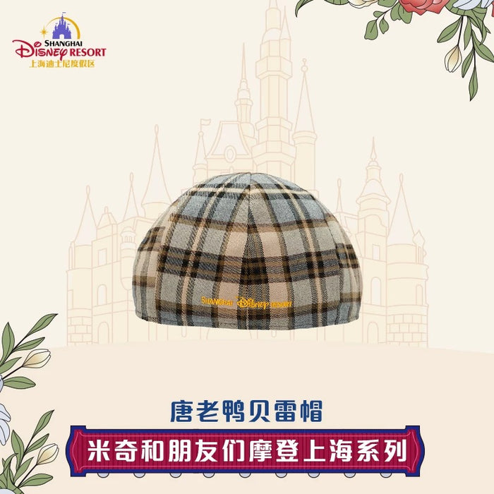 SHDL - Mickey and Friends "Modern Shanghai Collection x Donald Duck Beret Hat for Adults