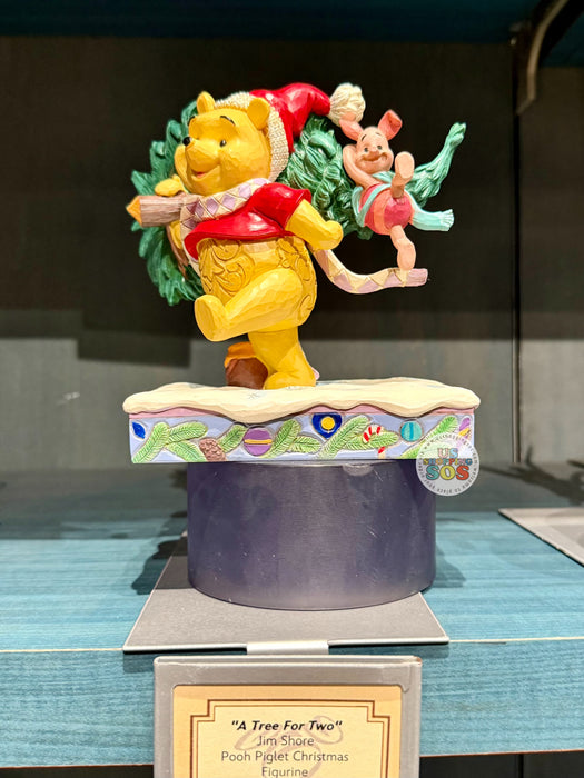 DLR/WDW - Jim Shore Winnie the Pooh & Piglet “A Tree for Two” Figurine