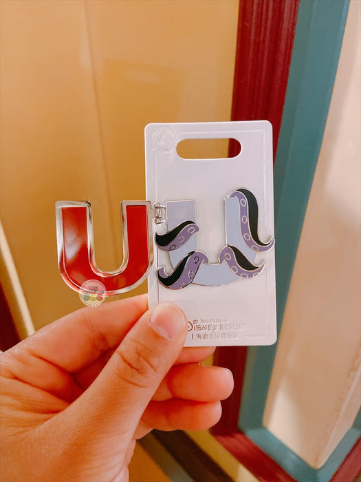 SHDL - Disney Character English Alphabet ‘U’ Ursula Pin