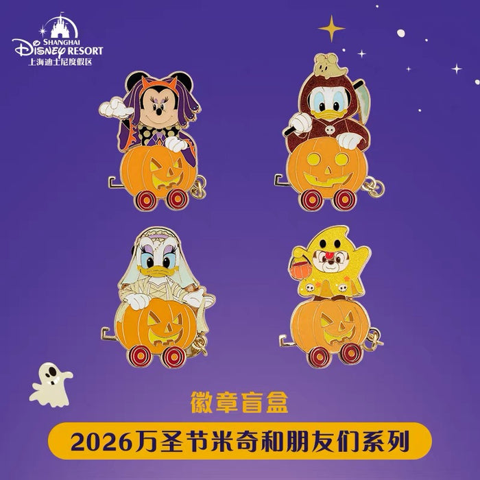 SHDL - 2026 Halloween Mickey and Friends Collection x Mystery Pin Badge (Release Date: Oct 4, 2026)