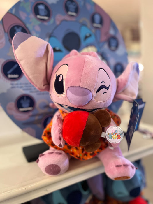 DLR/WDW - Stitch Attacks Snacks Limited Released Plush Toy - 9/12 Candy Apple