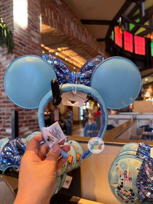 DLR/WDW - Play in the Park 2026 - Minnie Sequin Bow Imitation Leather Headband
