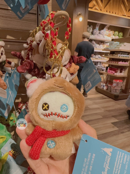HKDL - 2025 Christmas Mickey & Friends x Scrump Plush Keychain