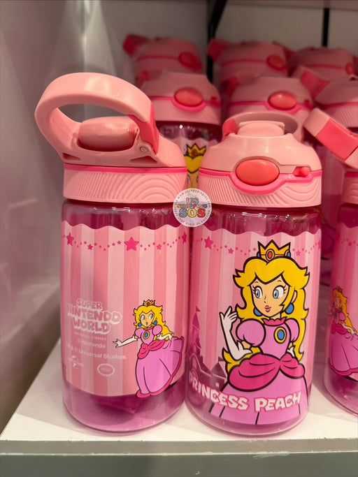 Universal Studios - Super Nintendo World - Princess Peach Plastic Water Bottle