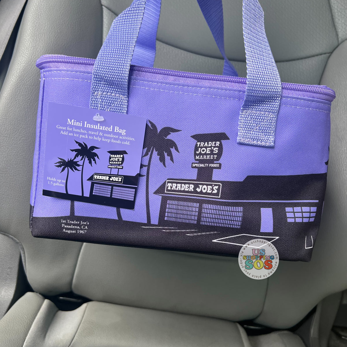 Trader Joe's - Lavender Reusable Mini Insulated Bag (Limited