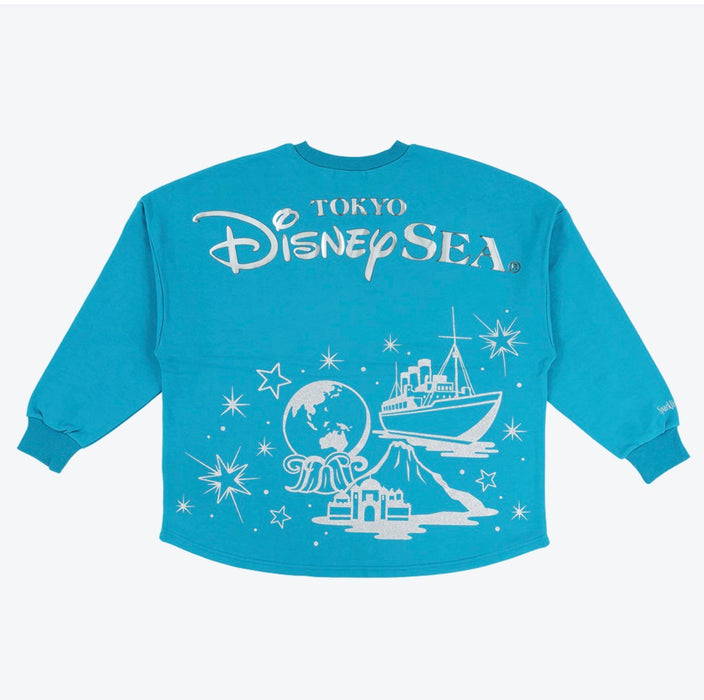 TDR - Tokyo DisneySea 25th Anniversary "Sparkling Jubilee" x Jubilee Blue Pullover (Adult - Unisex One Size) (Pre Order, Ship out in the Beginning of Nov 2026)