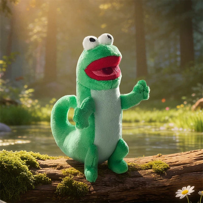 MINISO China - Hoppers x Tom Lizard 'Happy' Plush Keychain