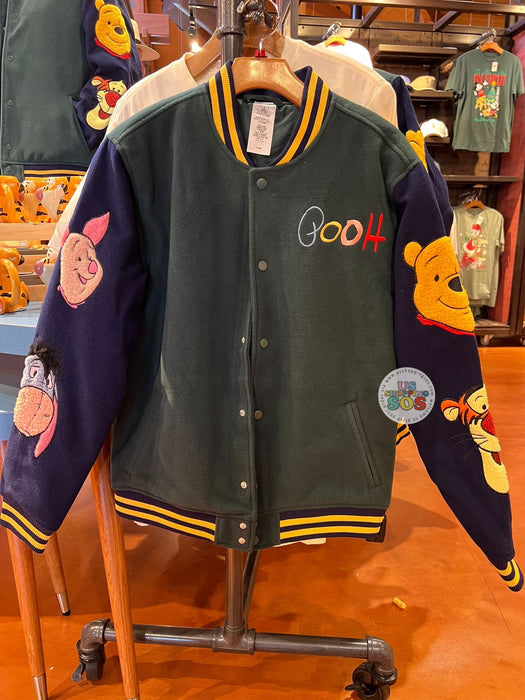 DLR/WDW - Winnie the Pooh & Friends Color Block Varsity Jacket (Adult)