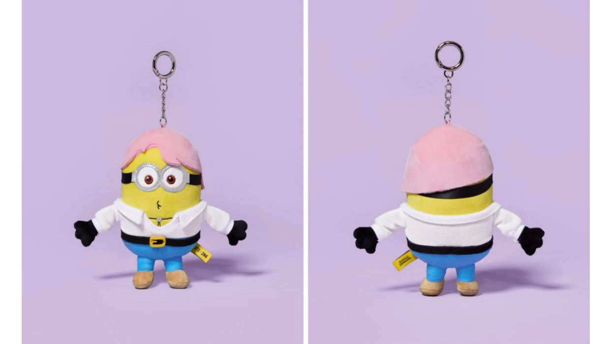 Universal Studios - BTS 🩷 Despicable Me 4 - Jin Plush Keychain