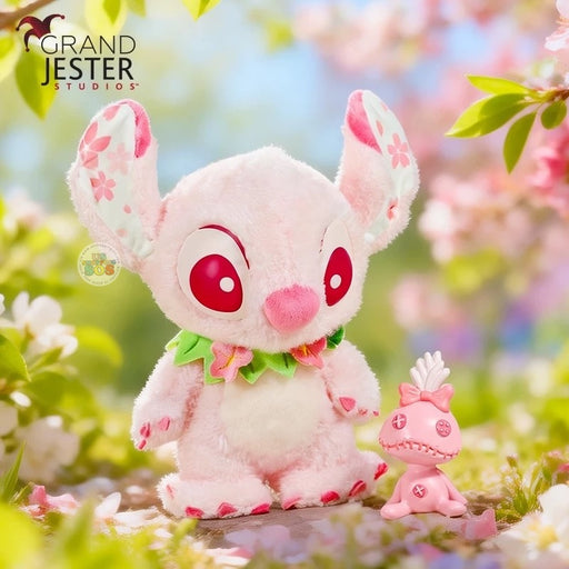 China Exclusive - Stitch & Scrump Pink Sakura Cherry Blossom Plush Toy Box Set Limited Edition 2999