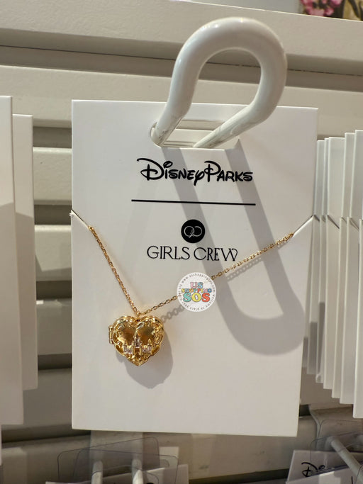DLR/WDW - Girls Crew Castle in my Heart Necklace