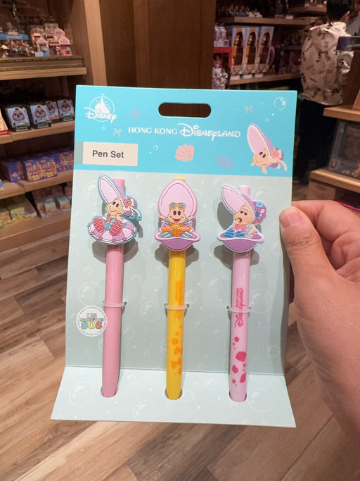 HKDL - 2026 Baby Oysters Shimmering Summer Collection x Baby Oyster Pens Set of 3