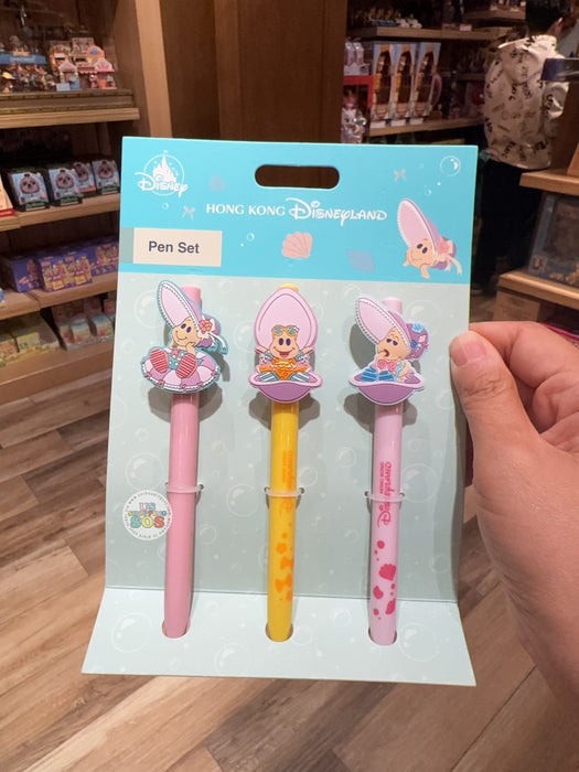 HKDL - 2026 Baby Oysters Shimmering Summer Collection x Baby Oyster Pens Set of 3
