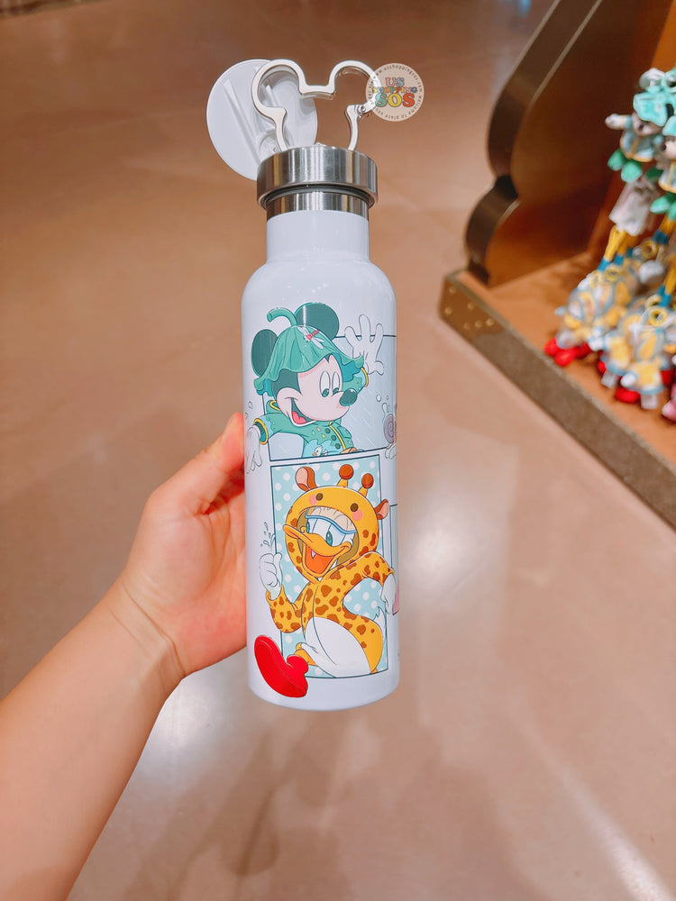 SHDL - 2026 Summer Mickey and Friends Water Splash Diary x Stainless Steel Bottle