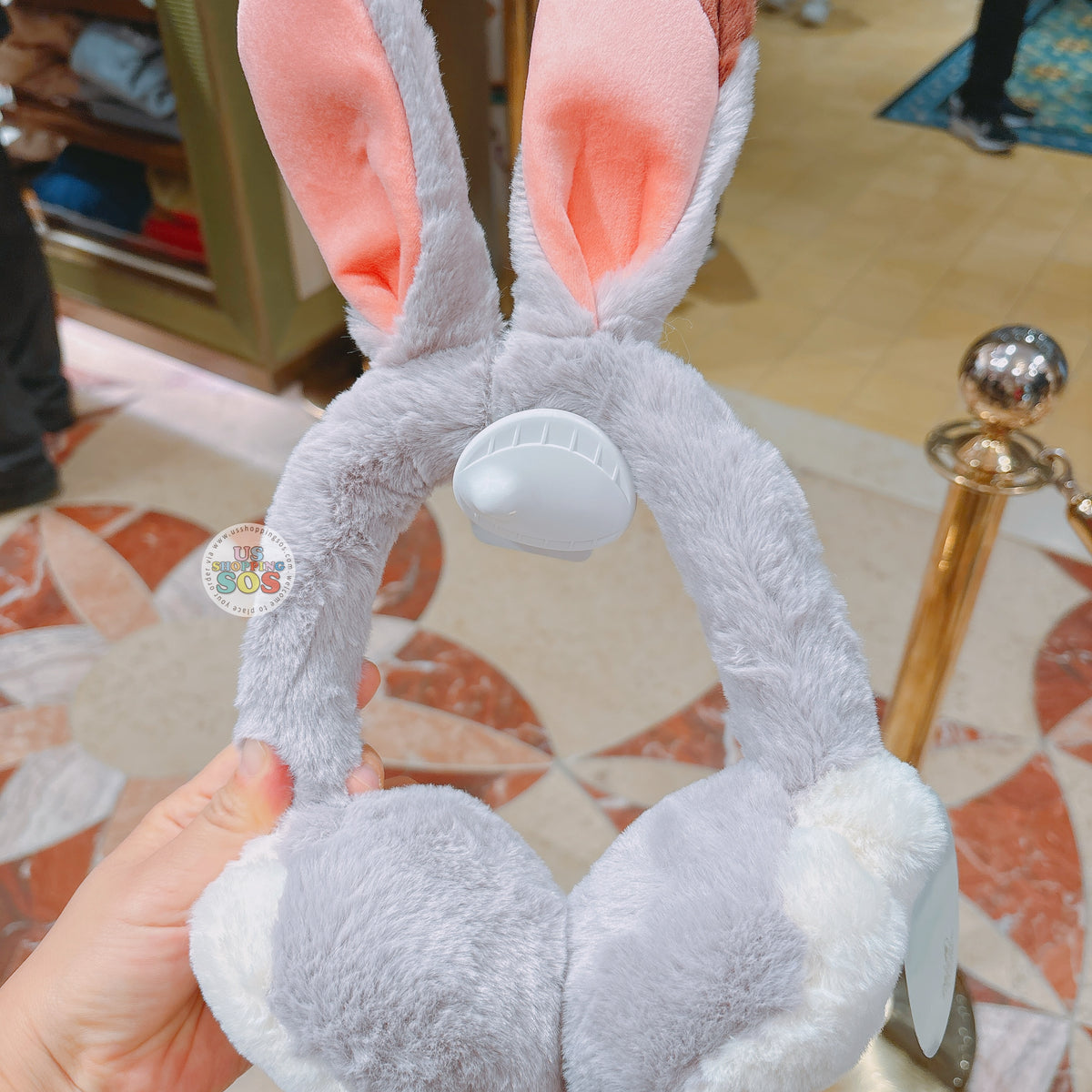 SHDL - Zootopia Judy Hopps 3D Ear-Shaped Plush Warm Earmuffs