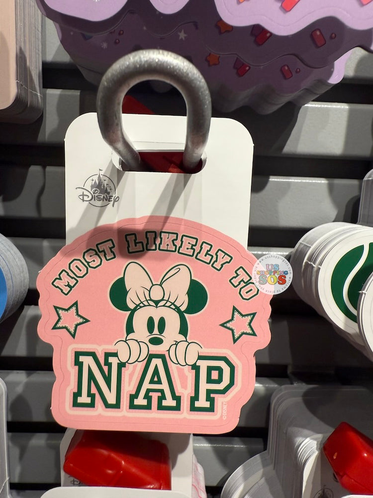 DLR/WDW - Vinyl Decals 2026 - Minnie Nap