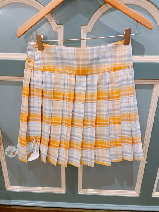 SHDL - Duffy & Friends Campus Style x CookieAnn Checkered Pattern Skirt for Adults