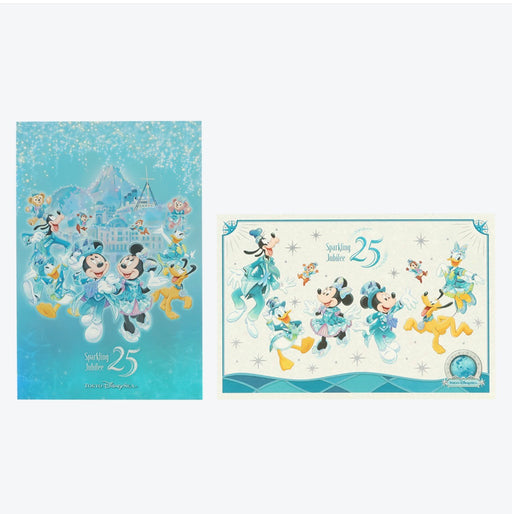 TDR - Tokyo DisneySea 25th Anniversary "Sparkling Jubilee" x Mickey & Friends Postcard Set of 2 (Release Date: Apr 8, 2026)