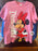 DLR/WDW - Classic Mickey & Friends - Minnie Double-Sided Pink Graphic T-shirt (Adult)