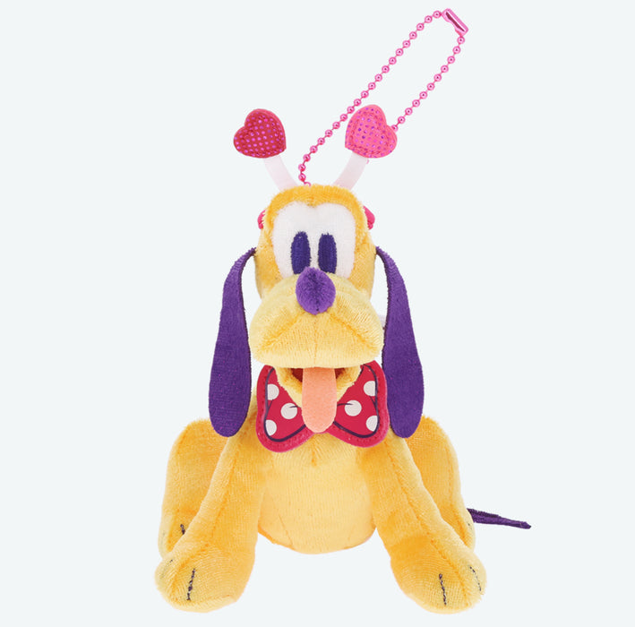 TDR - Minnie Mouse Funderland 2026 Collection x Pluto Plush Keychain (Pre Order,  Ship Out Date Aug 2026)