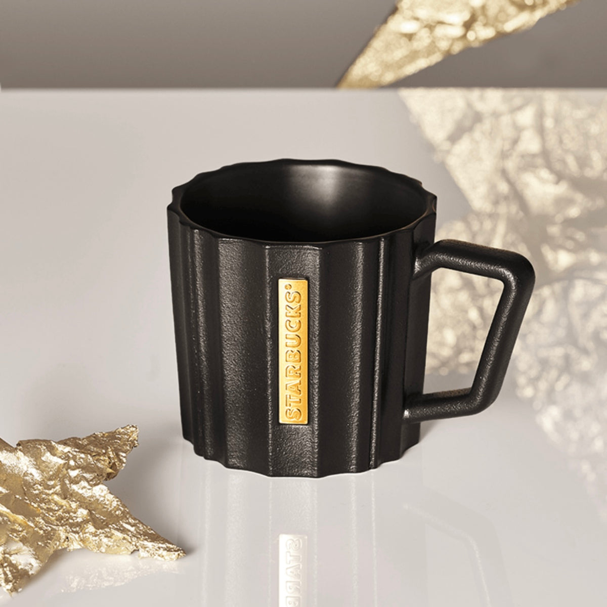Starbucks Ceramic Handle Mug - Black, 12 oz - Fry's Food Stores