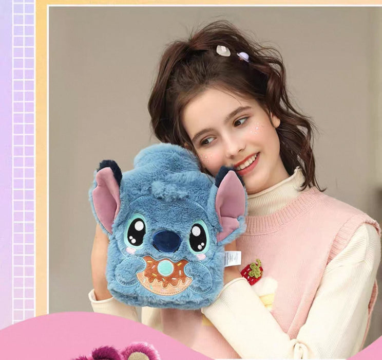 China Exclusive - Stitch Fluffy Hot Water Bottle