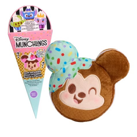 Disney US - Munchlings Single Serve Collectible Plush - Winnie the Pooh Lemon Mint Shaved Ice