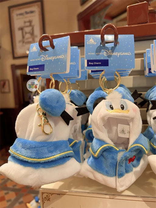 HKDL - Donald Duck Poncho Plush Toy Costume & Keychain