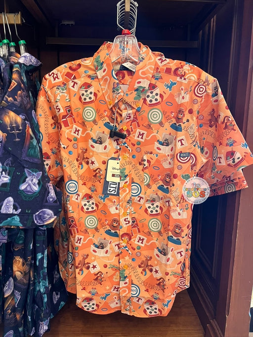 DLR/WDW - RSVLTS Toy Story Midway Mania! All-Over-Print Button-Up Shirt (Adult)