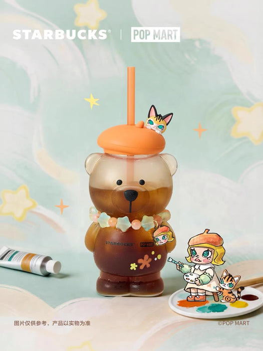 Starbucks China - 2026 Starbucks x Popmart Molly Bearista Glass 460 ml