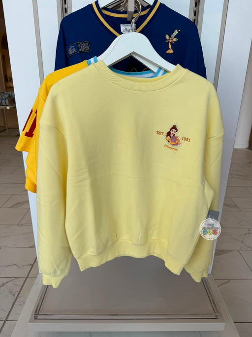 DLP - 2026 Disney Princess Belle Disneyland Paris Sweatshirt for Adults