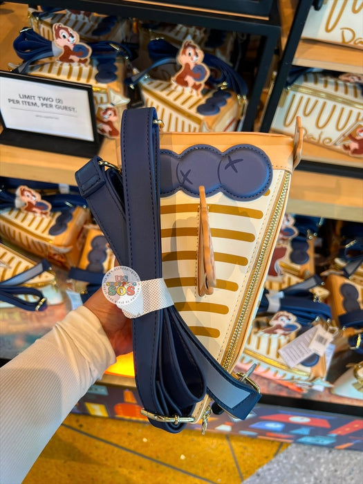 WDW - Epcot Food & Wine Festival 2026 - Chip ‘N Dale Loungefly Blueberry Cheesecake Crossbody Bag
