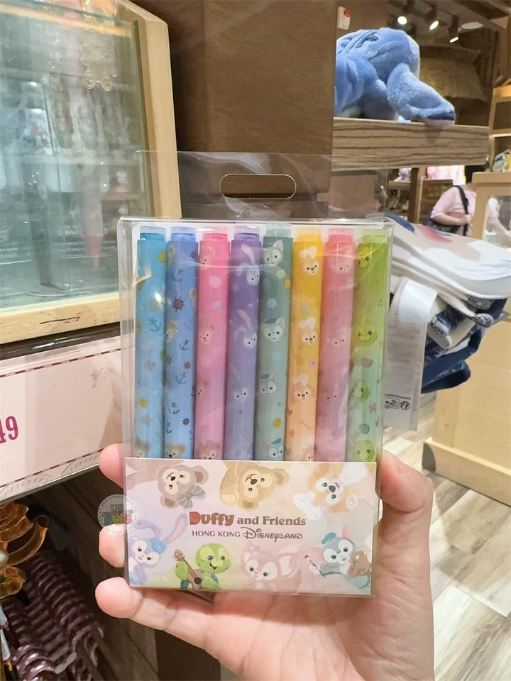 HKDL - Duffy & Friends Acrylic Marker Set of 8