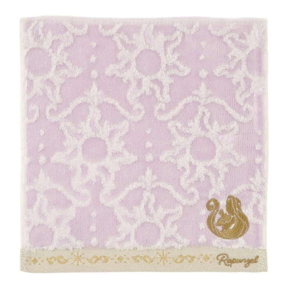 JDS - 2026 Disney Princess Rapunzel Motif Pattern Mini Towel