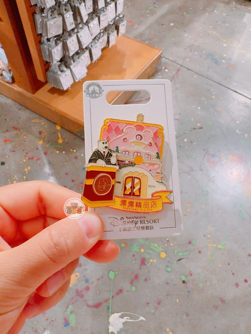 SHDL - Fantasyland Shop Series x Zootopia Koslov Fashions by Fru Fru Pin Badge