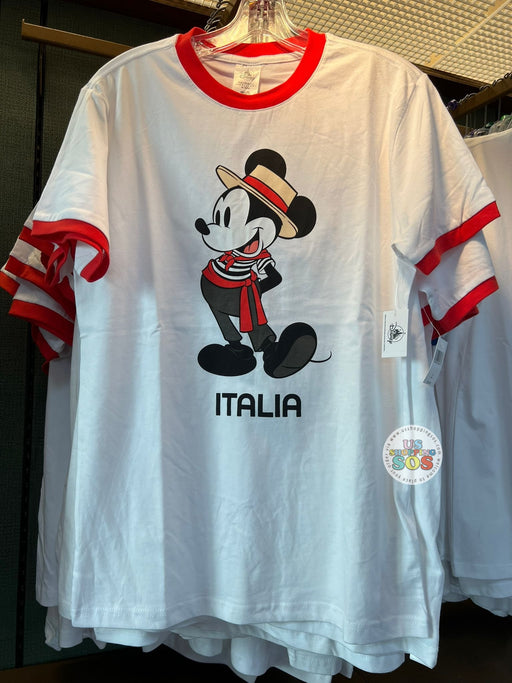 WDW - Epcot World Showcase - Mickey Italy Ringer T-shirt (Adult)