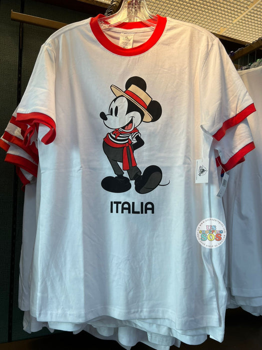 WDW - Epcot World Showcase - Mickey Italy Ringer T-shirt (Adult)