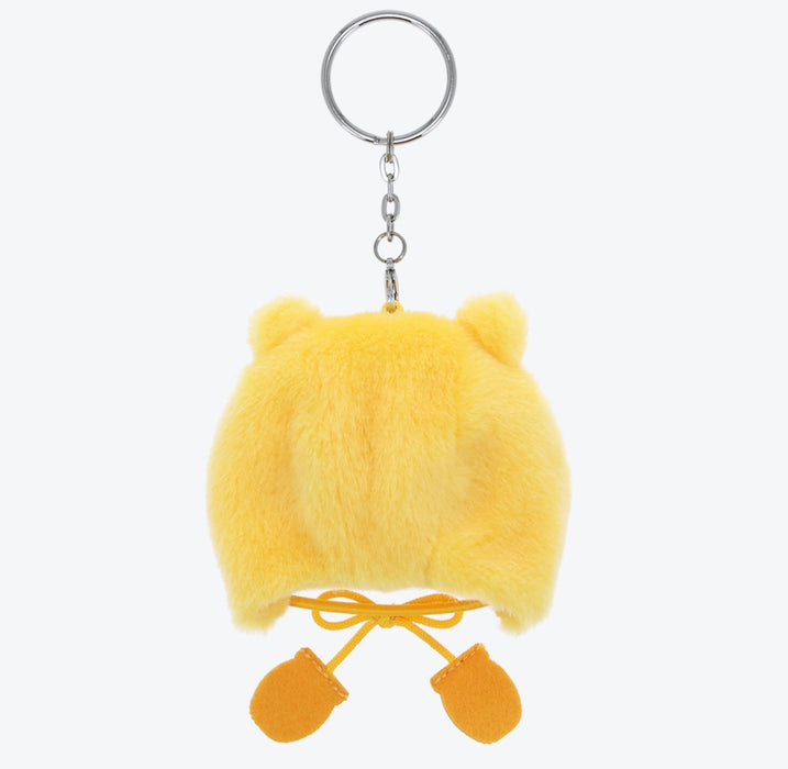 TDR - 2026 Fluffy Winnie the Pooh Fan Cap with Pom Pom Shaped Plush Keychain (Release Date: Oct 8, 2026)