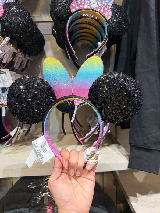 DLR - Disneyland 70th Celebration - Minnie Mouse Sequin Ear Headband
