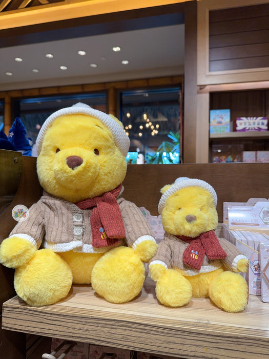 HKDL - 2026 Winnie the Pooh Winter Woolies x Plush Toy Size S